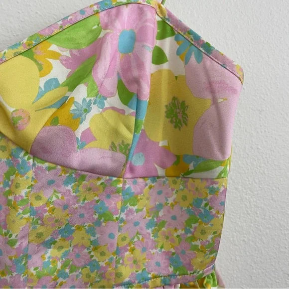 For love & lemons emily tie shoulder top - Picture 6 of 9